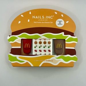 BRAND NEW SEALED MCDONALDS NAIL KIT WITH STICKERS